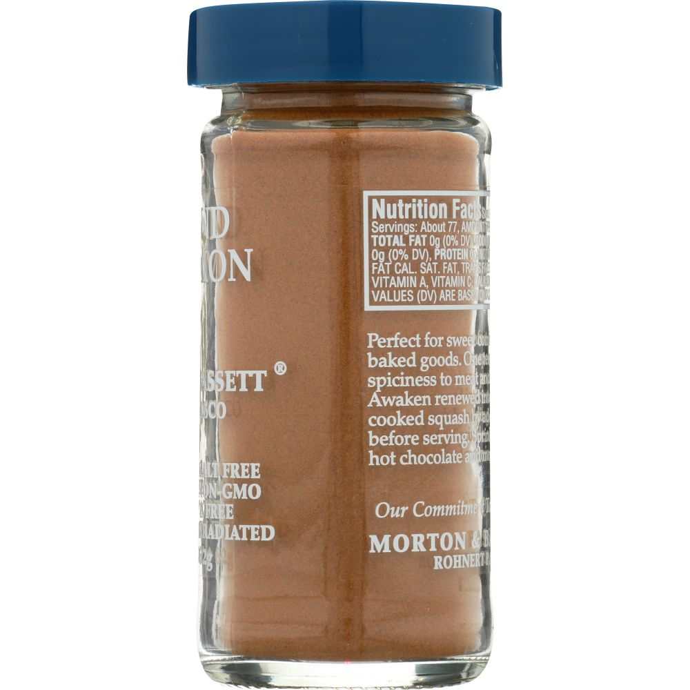 MORTON & BASSETT: Ground Cinnamon, 2.7 oz