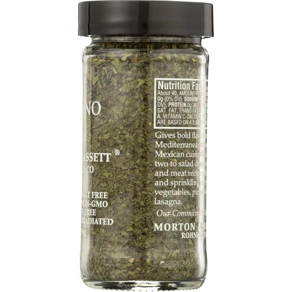 MORTON & BASSETT Oregano Spices -Enhance Mediterranean|Mexican Recipes 1.1oz