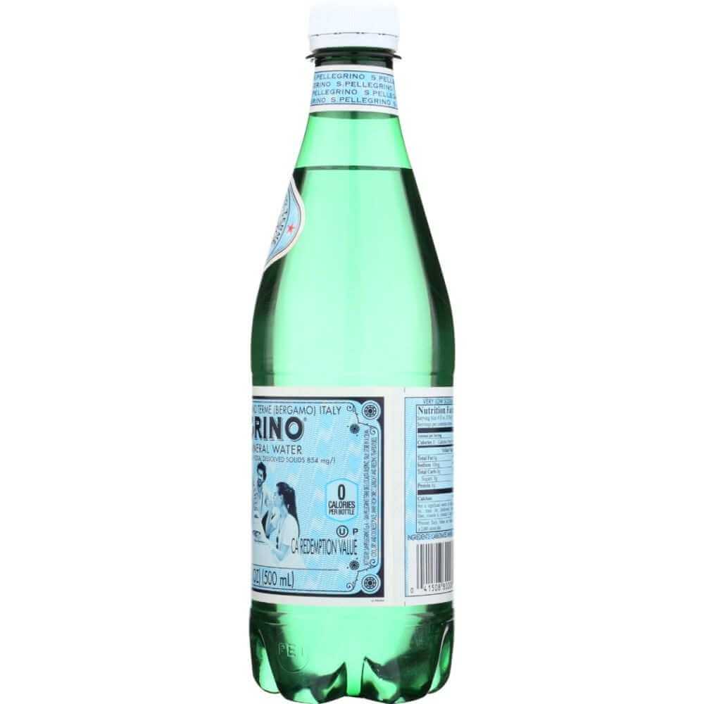 SAN PELLEGRINO: Sparkling Mineral Water Plastic Bottle, 500 ml