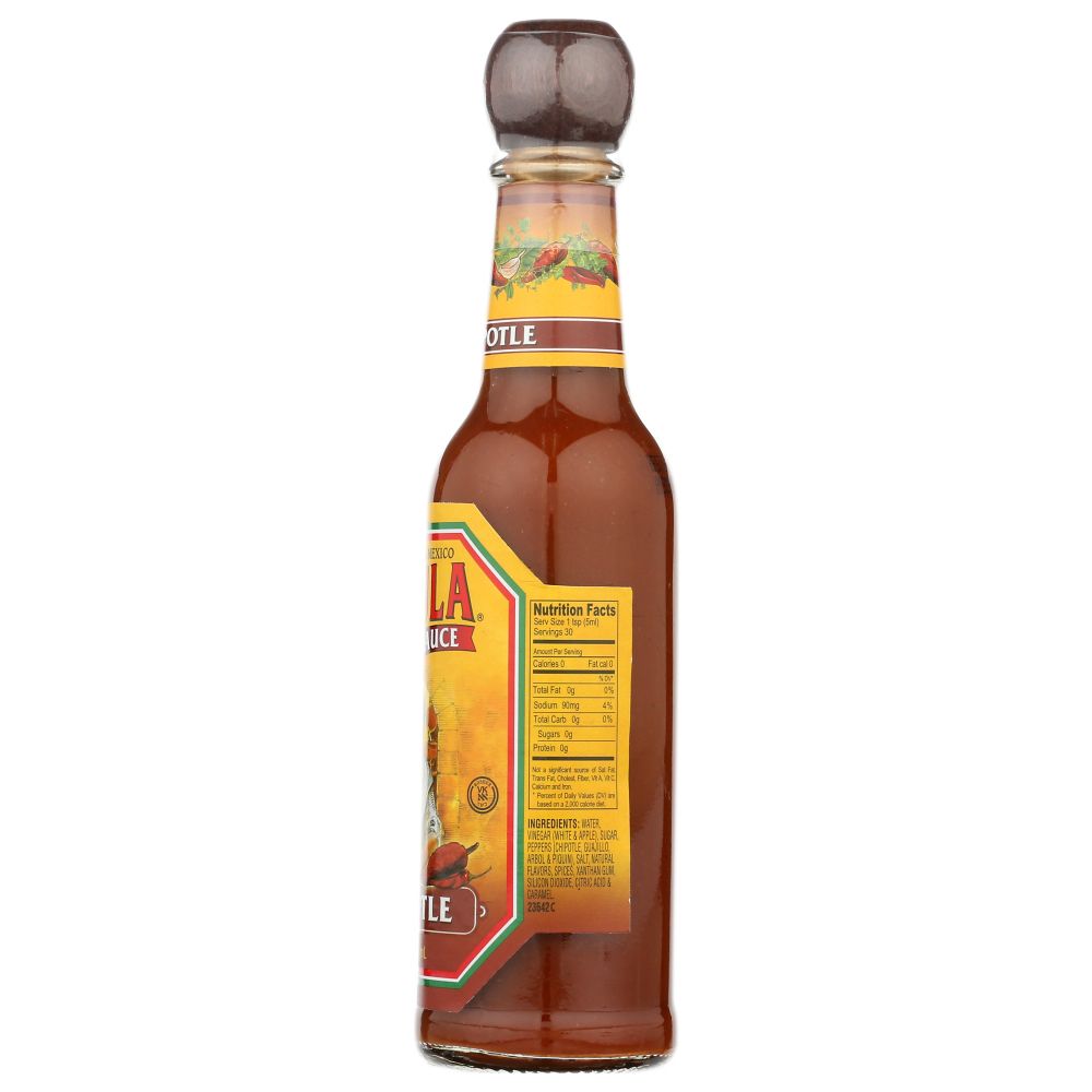 CHOLULA: Hot Sauce Chipotle, 5 oz