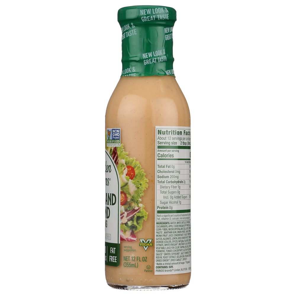 WALDEN FARMS: Thousand Island Dressing Calorie Free-12oz | Low-Calorie