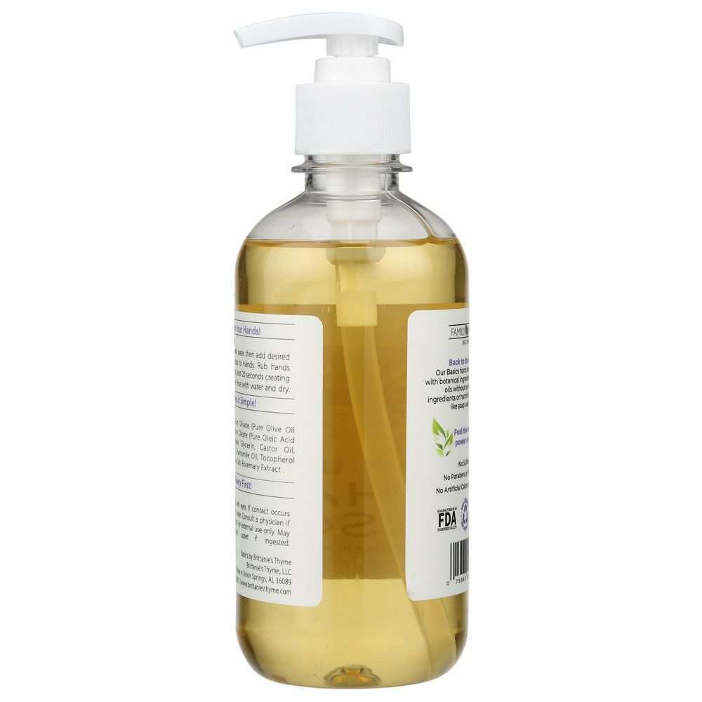 Brittanies Thyme: Lavender Chamomile Natural Hand Soap -12oz | Gentle