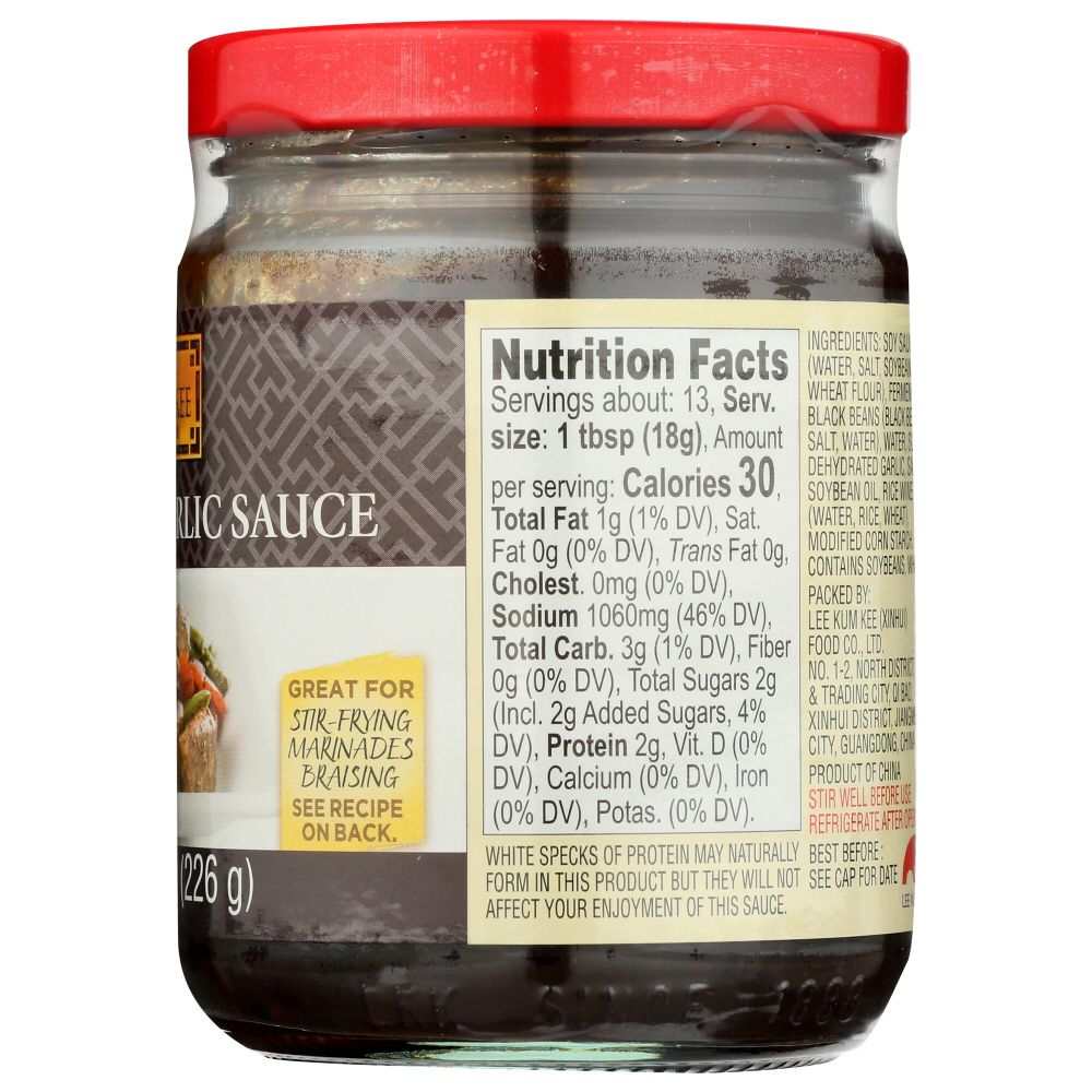 LEE KUM KEE: Black Bean Garlic Sauce, 8 oz