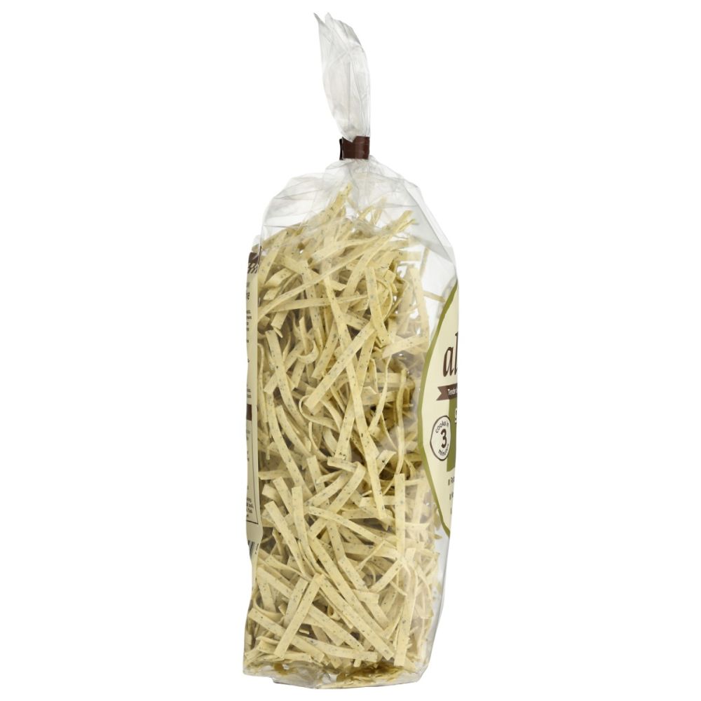 AL DENTE: Garlic Parsley Fettuccine Noodles, 12 oz
