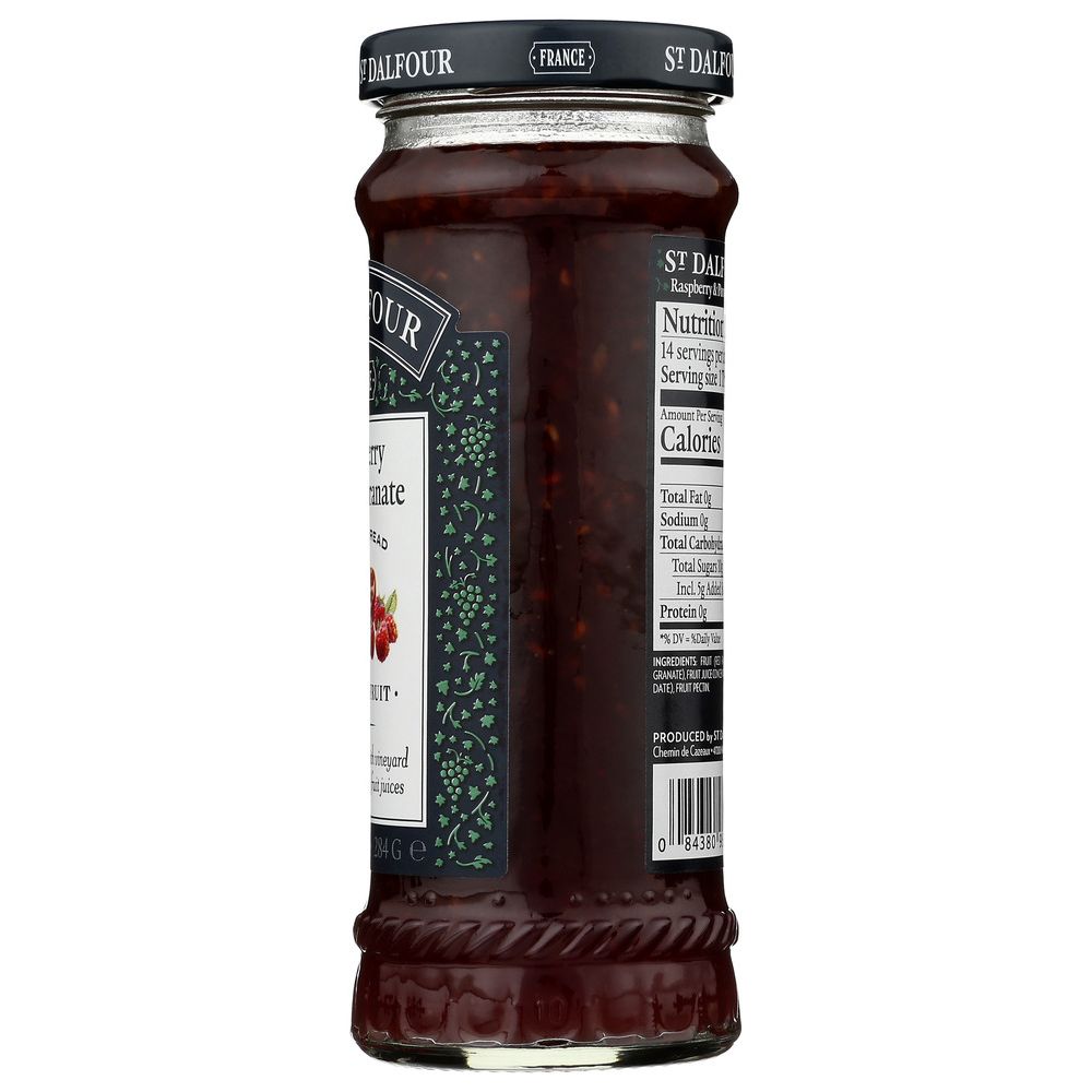 ST DALFOUR: Red Raspberry & Pomegranate, 10 oz