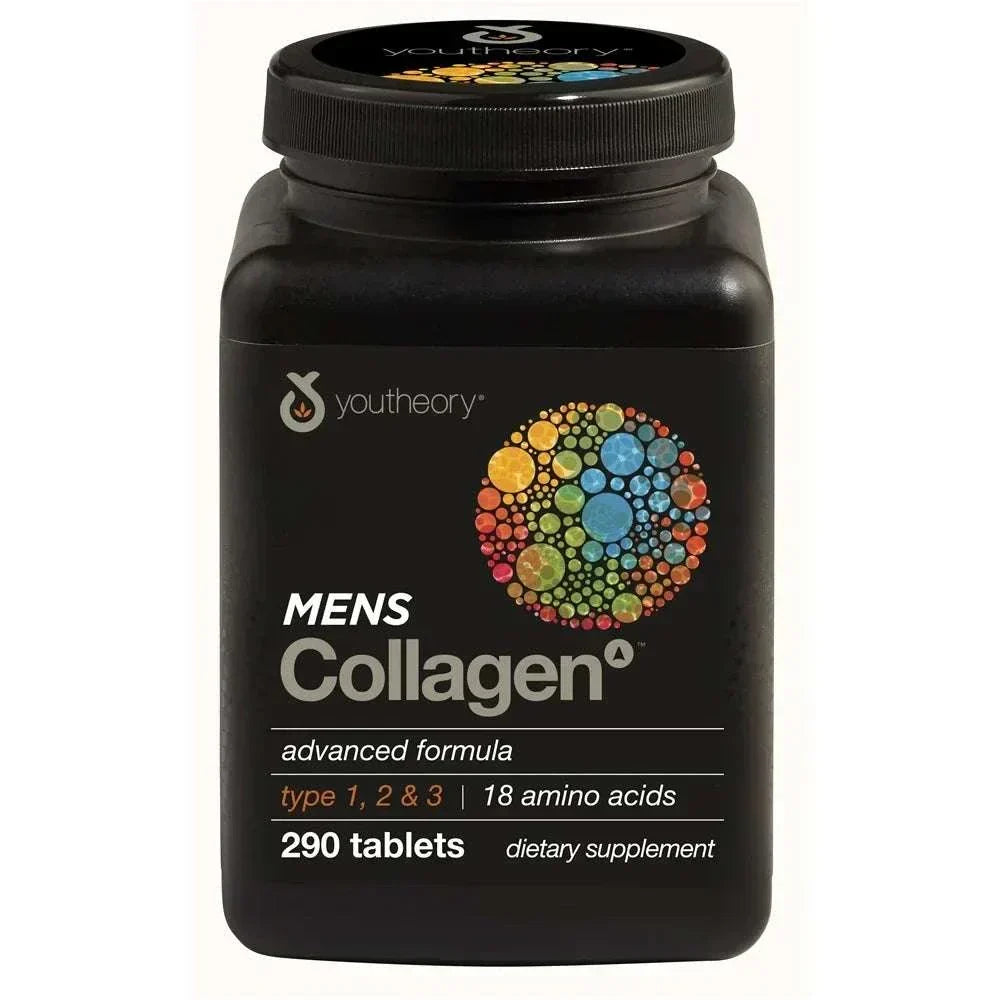 YOUTHEORY: Mens Collagen Advanced Formula, 290 tb