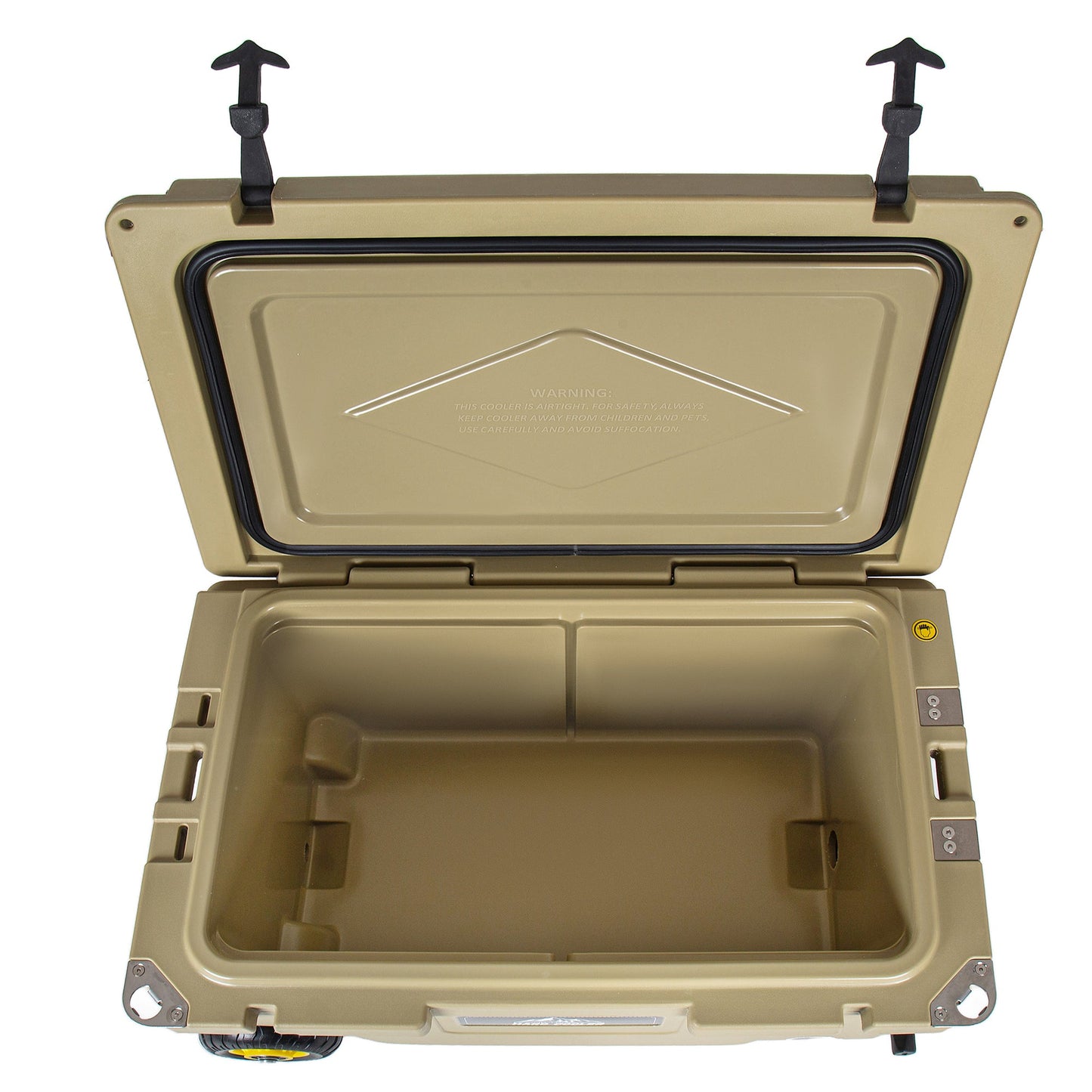 65 Quart Khaki Cooler