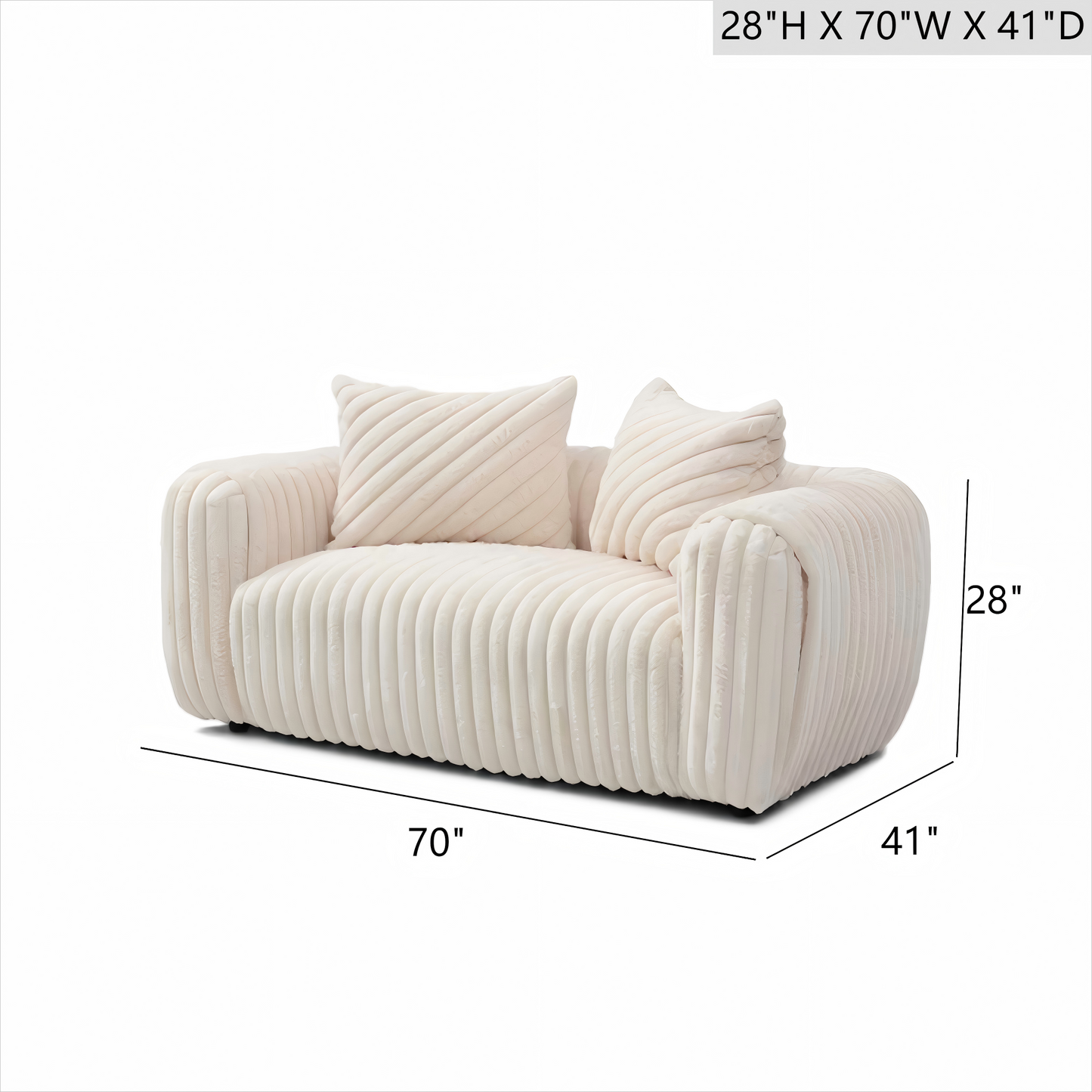 Cancun G00932A-L Loveseat
