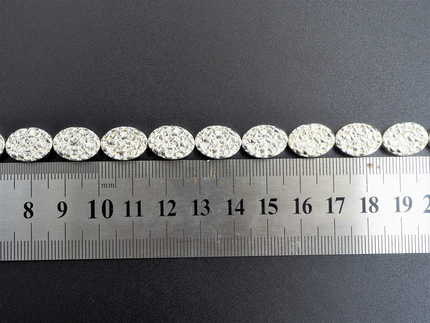 DRUZY Style natural Silver Hematite, S104