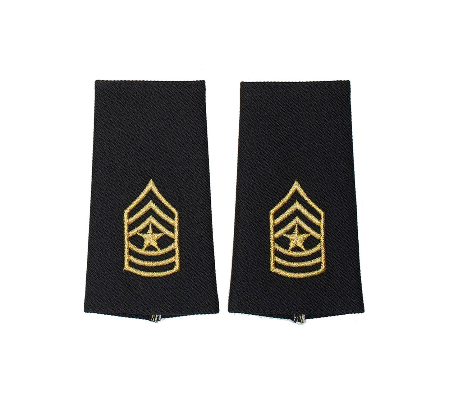 US Army E9 Sergeant Major Shoulder Marks - Large/Male