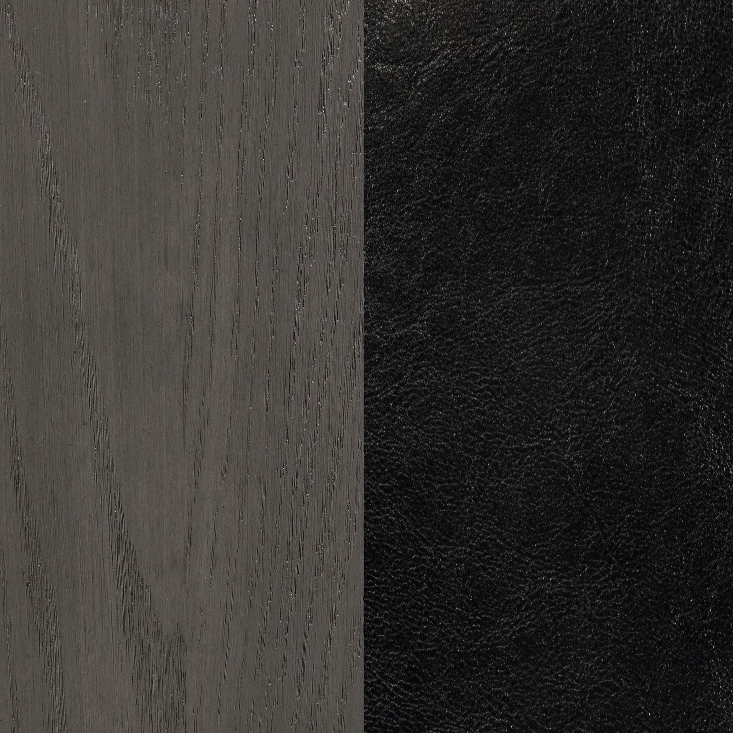 Lavon Wood Dining Side Chair Black and Medium Grey (Set of 2)