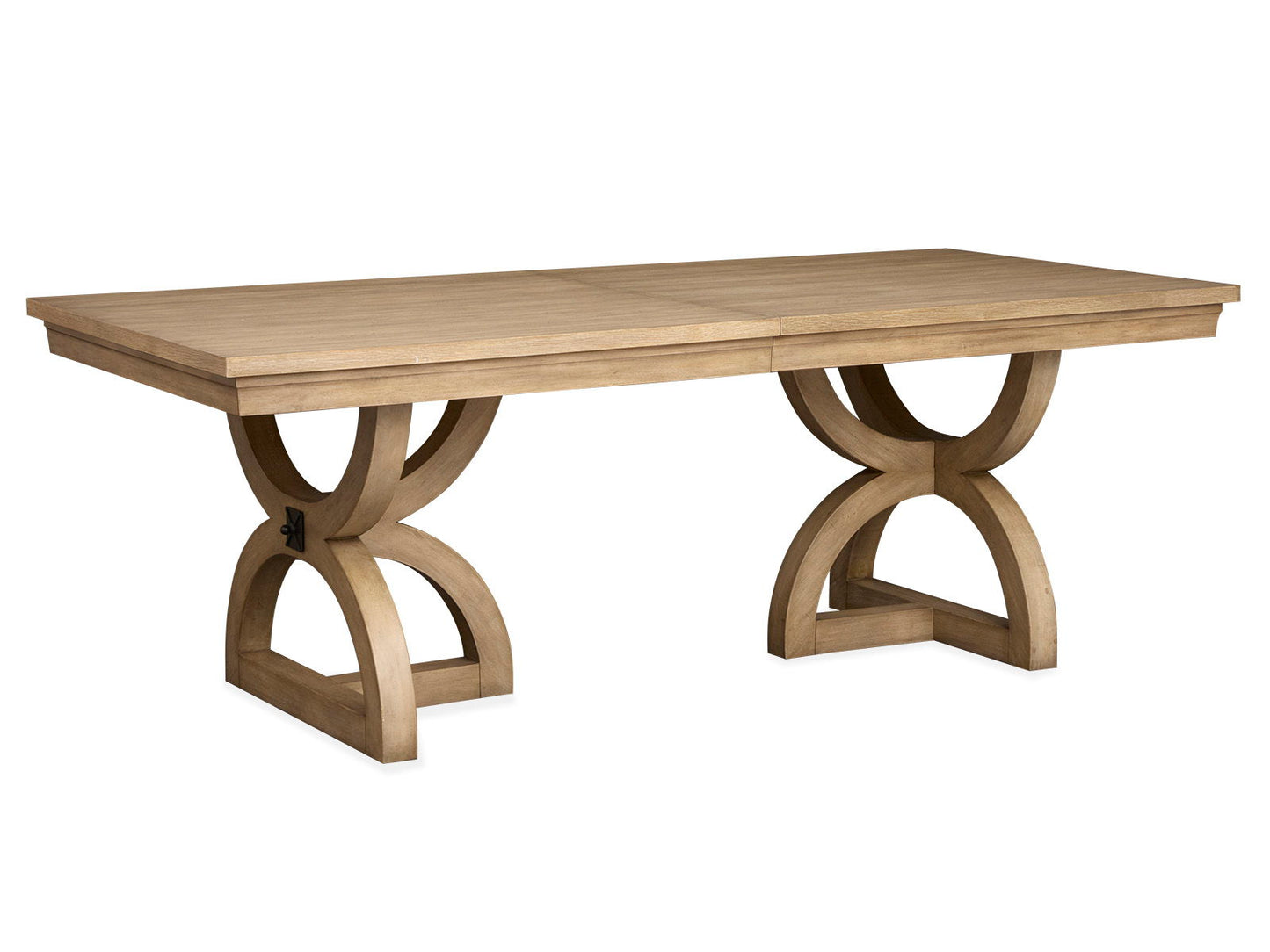 Coventry - Extendable Trestle Dining Table - Honey Wheat