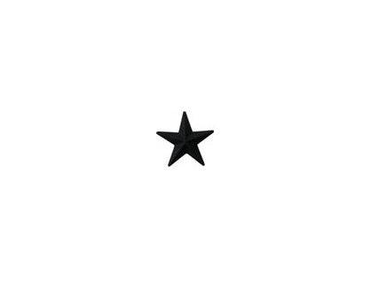 U.S. Army Star 3/16 Single Black Ribbon Device