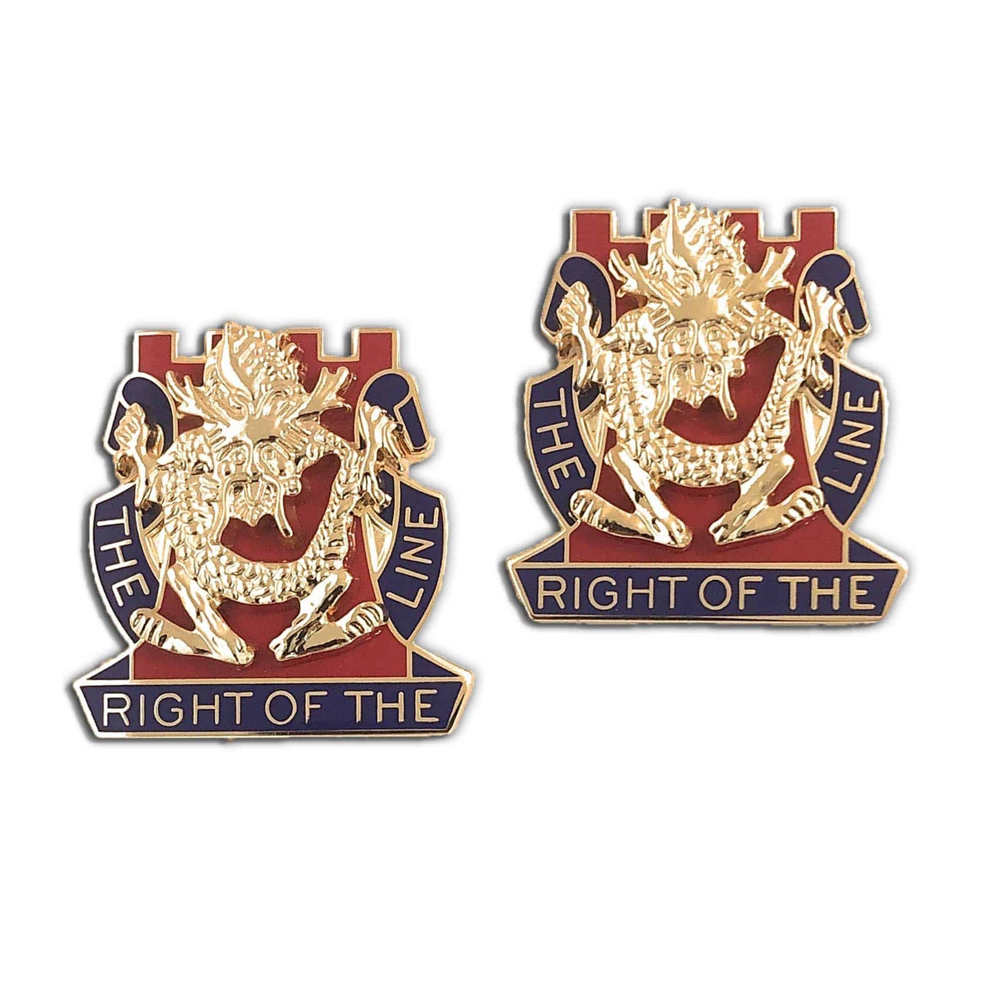 U.S. Army 14th Infantry Regiment Unit Crest (Pair)