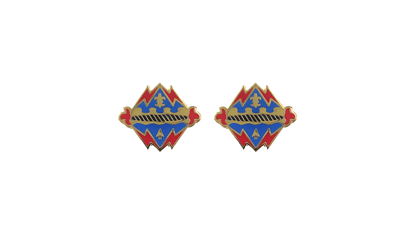 U.S. Army 17th Field Artillery Brigade Crest (pair)
