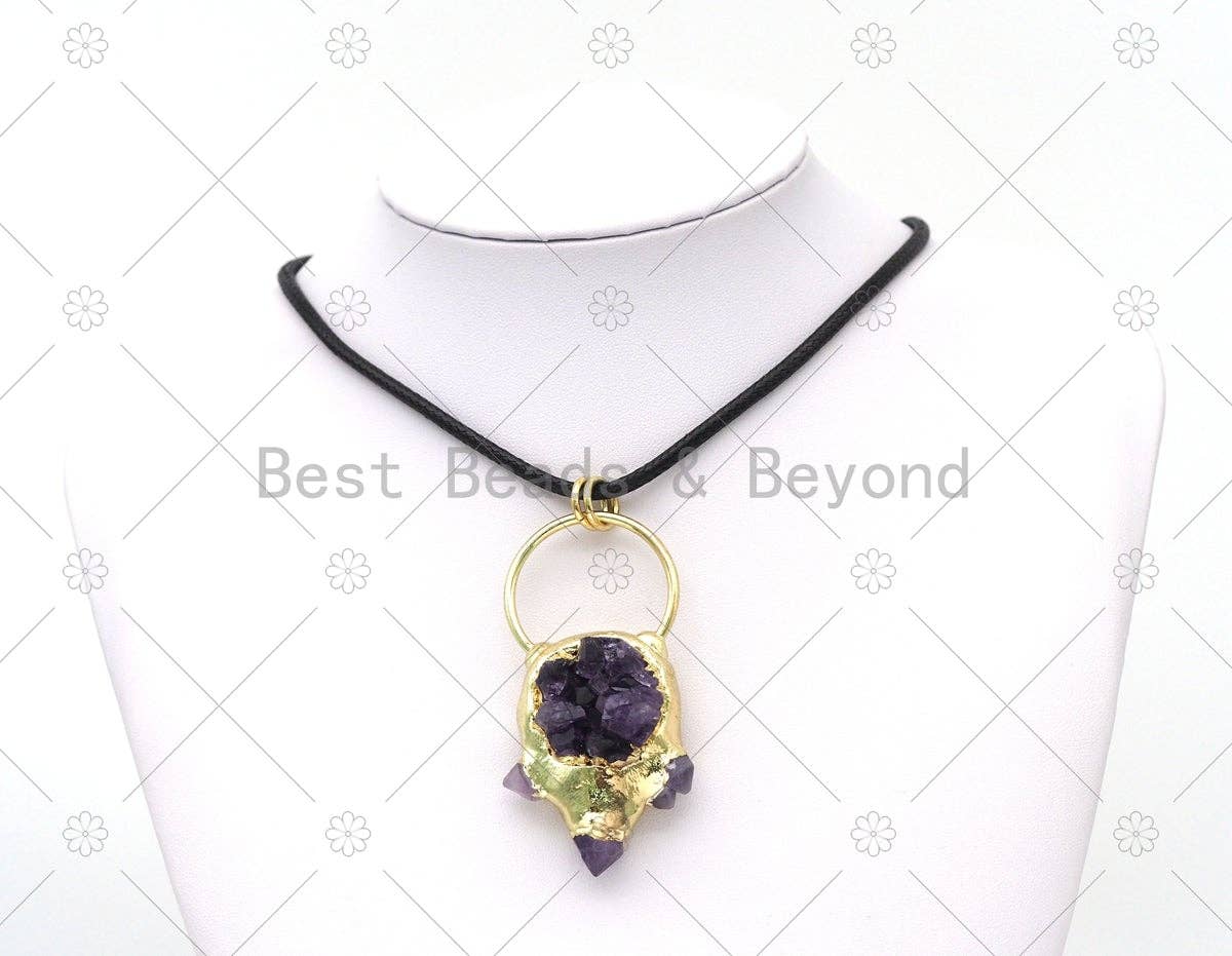 New!!! Natural Amethyst Pendant, Sku#YT01