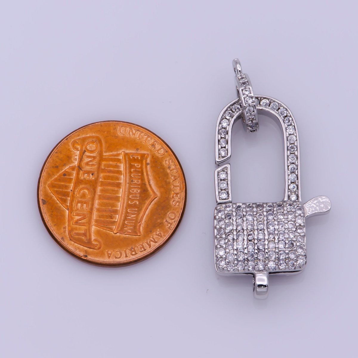 1pc Gold Filled / Rose Gold / Silver Hook End Clasp, Bracelet End Cap, Beading Clasp, Tips, Women Necklace Supplies Cubic Zirconia Bracelet Finding CONNECTOR for Jewelry Making | F119