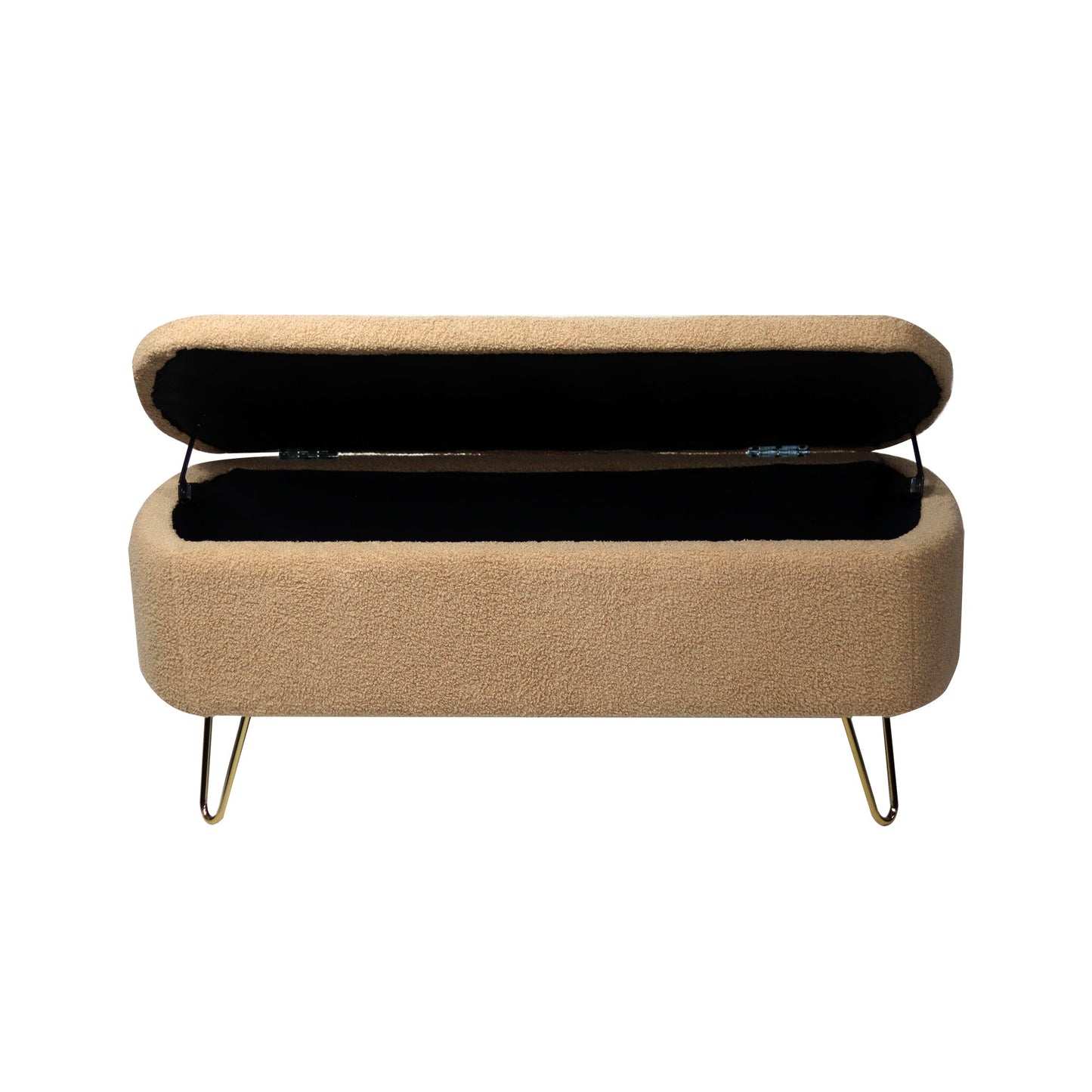 Camel Storage Ottoman Bench for End of Bed