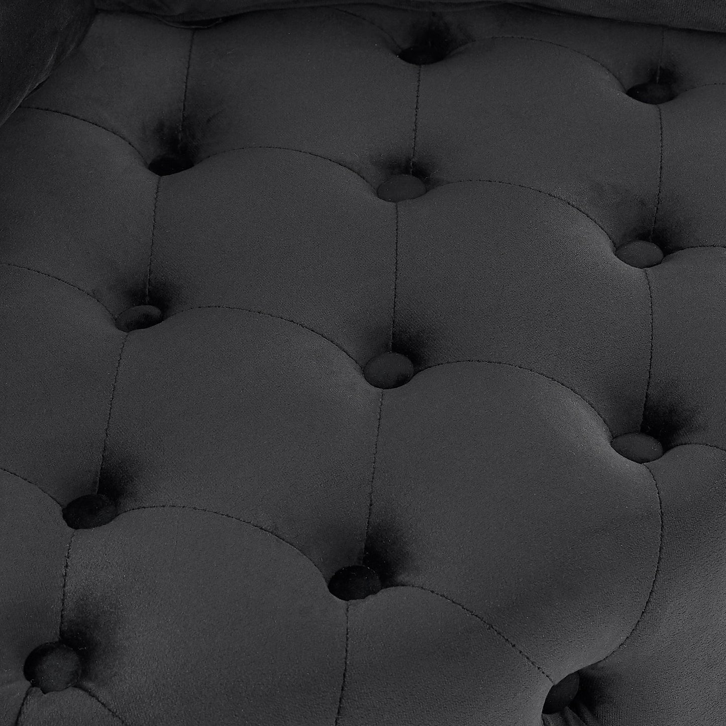 Velvet Upholstered Swivel Chair for Living Room