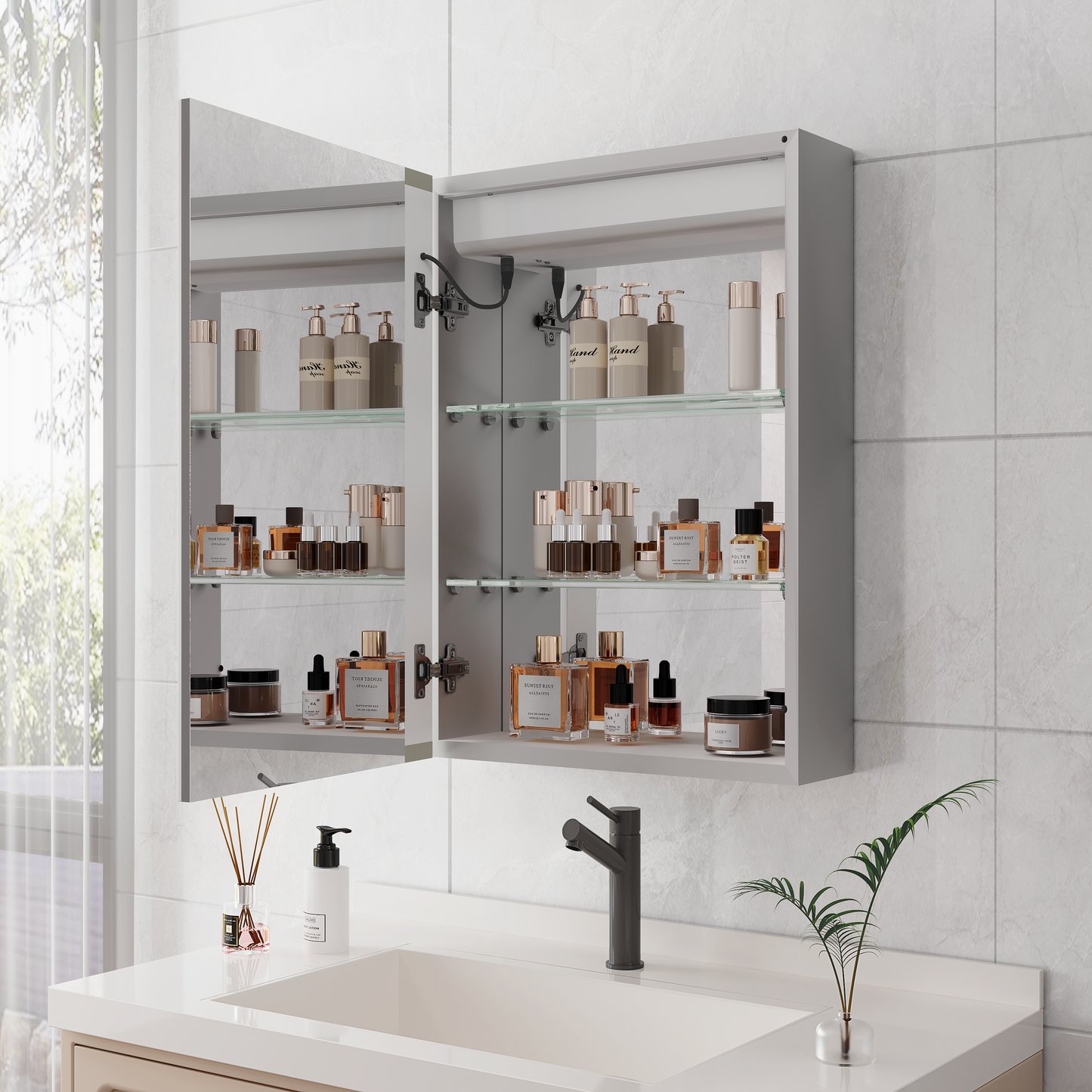 Bathroom Medicine Cabinet with Lights