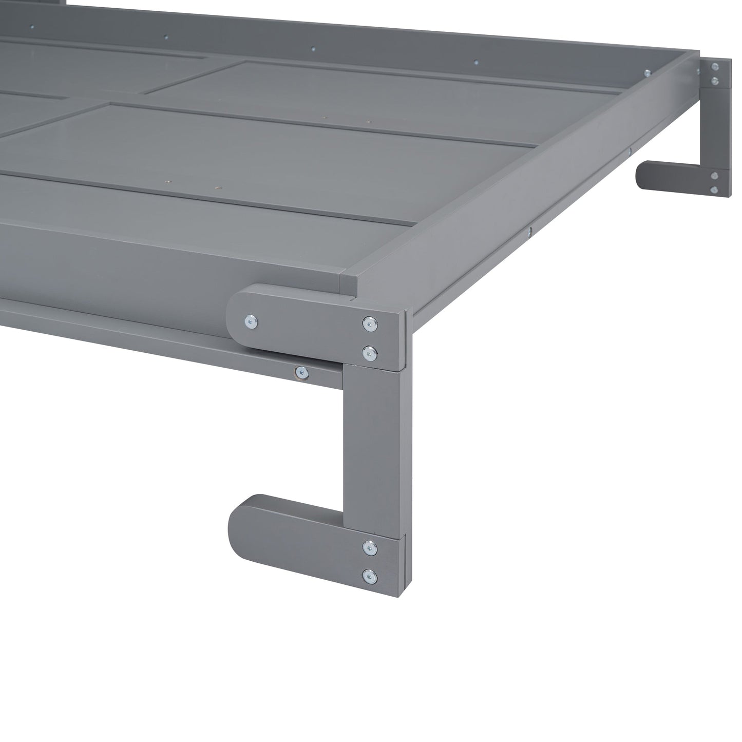 Queen Size Murphy Bed with Shelf