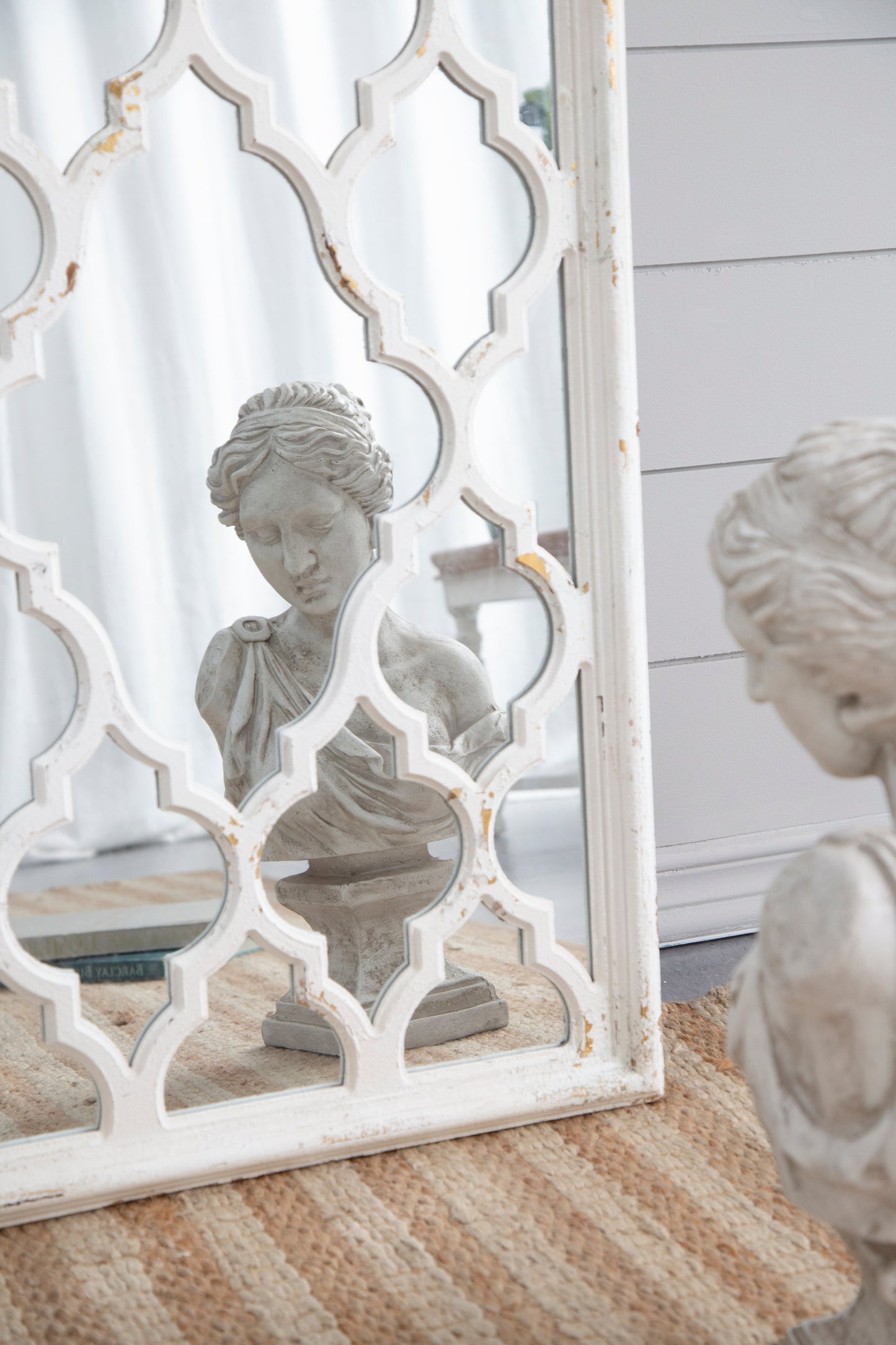 24" x 60" Distressed Full Length Mirror