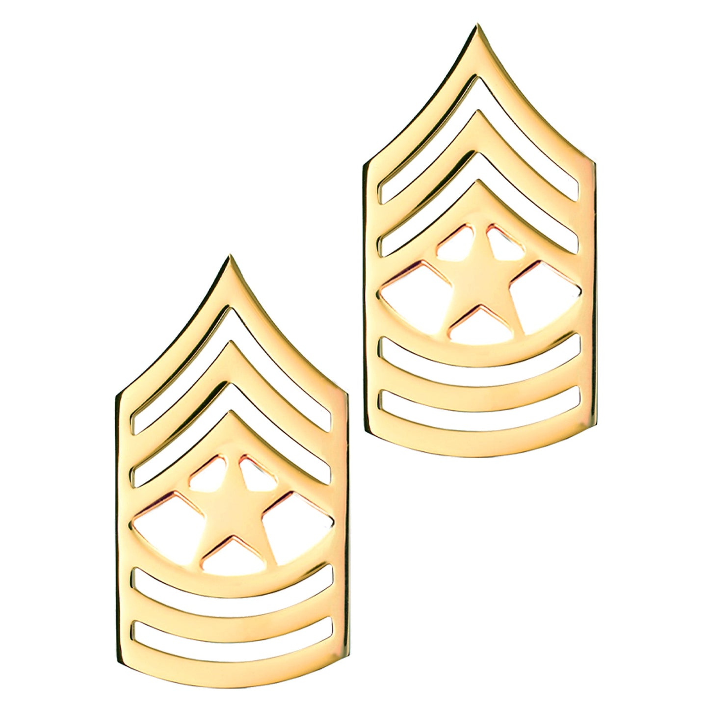 RMZ GOLD NYC 14K Gold Cute Wavy Pattern Hoop Earring