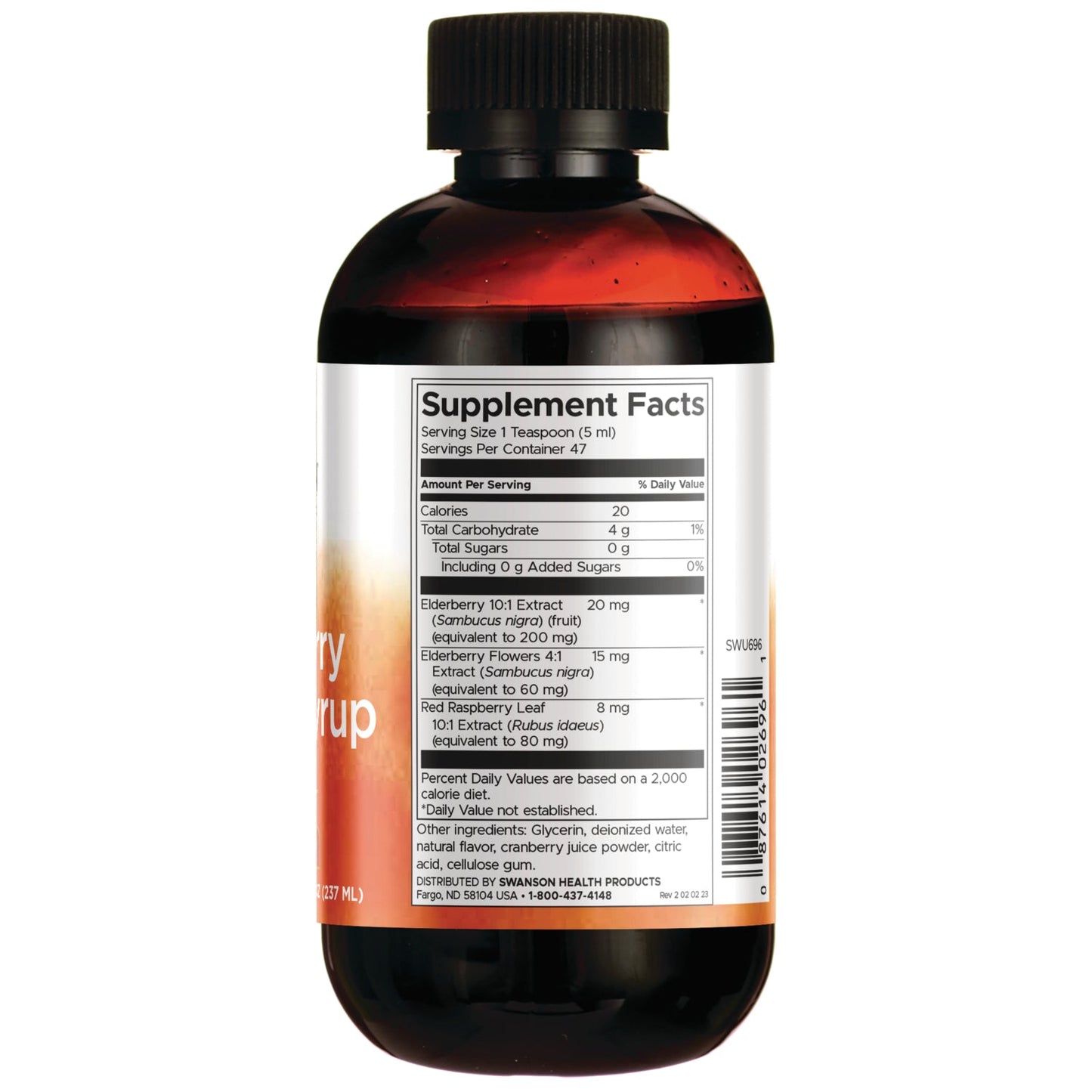 Elderberry Extract Syrup - No Sugar Added
