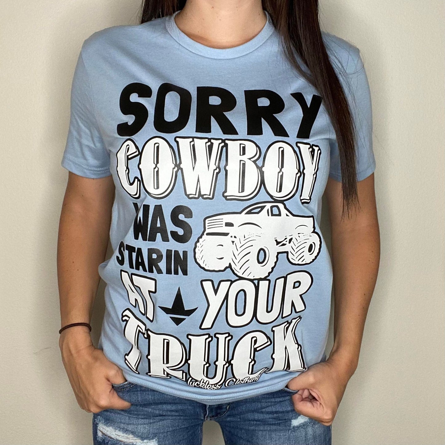 Sorry Cowboy Tee