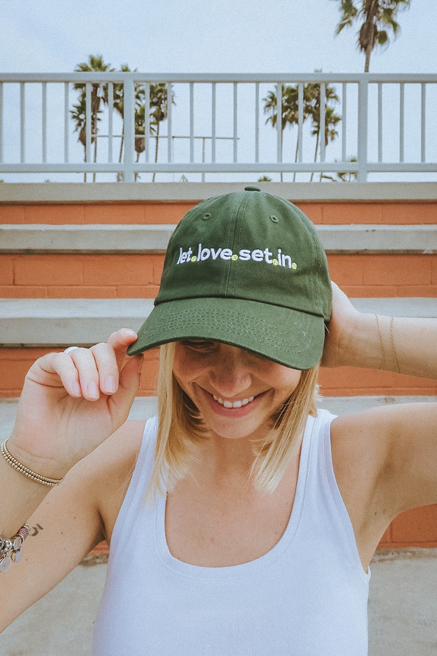 Let Love Set In Hat