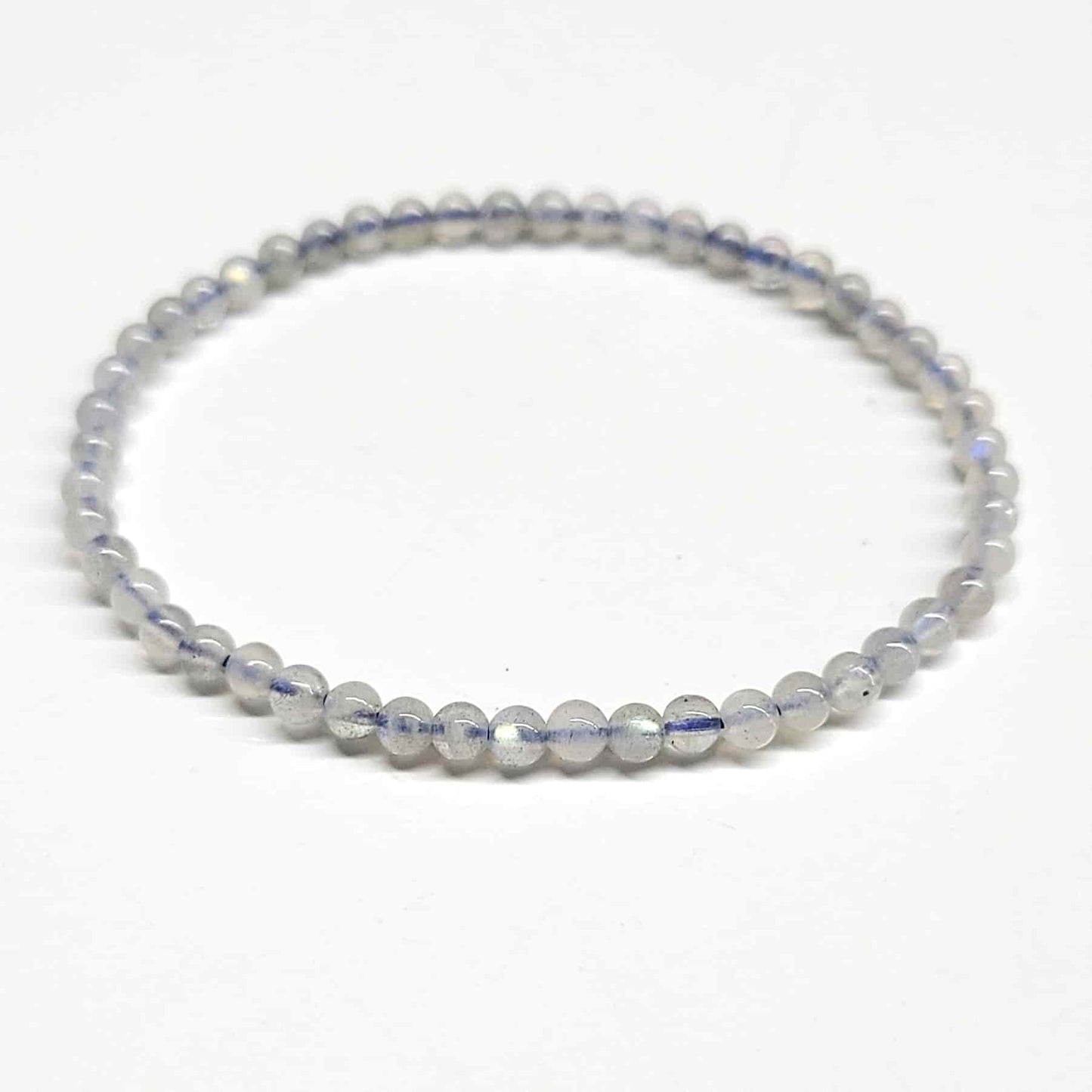 Labradorite Round Bead Bracelet - Magical Protection