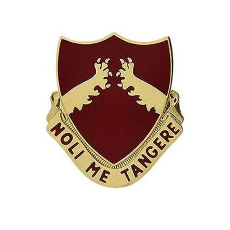U.S. Army 321st Field Artillery Regiment Unit Crest (Each)