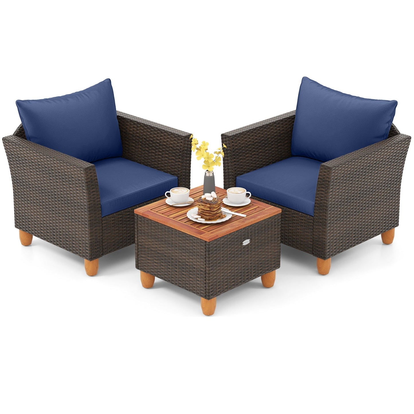 3 Pieces Patio