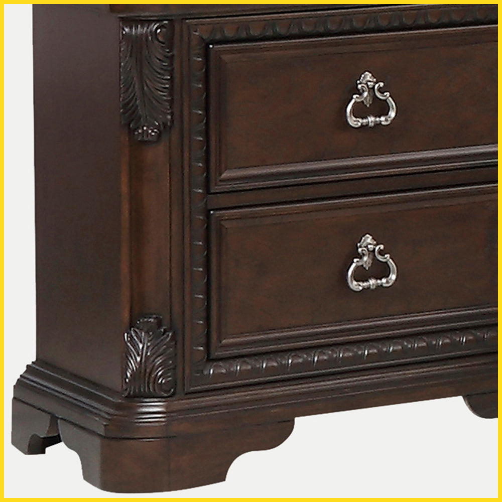 Mahogany Traditional 5 Drawer Chest