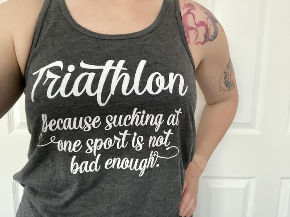 Women's Tank: "Sucking At One Sport"