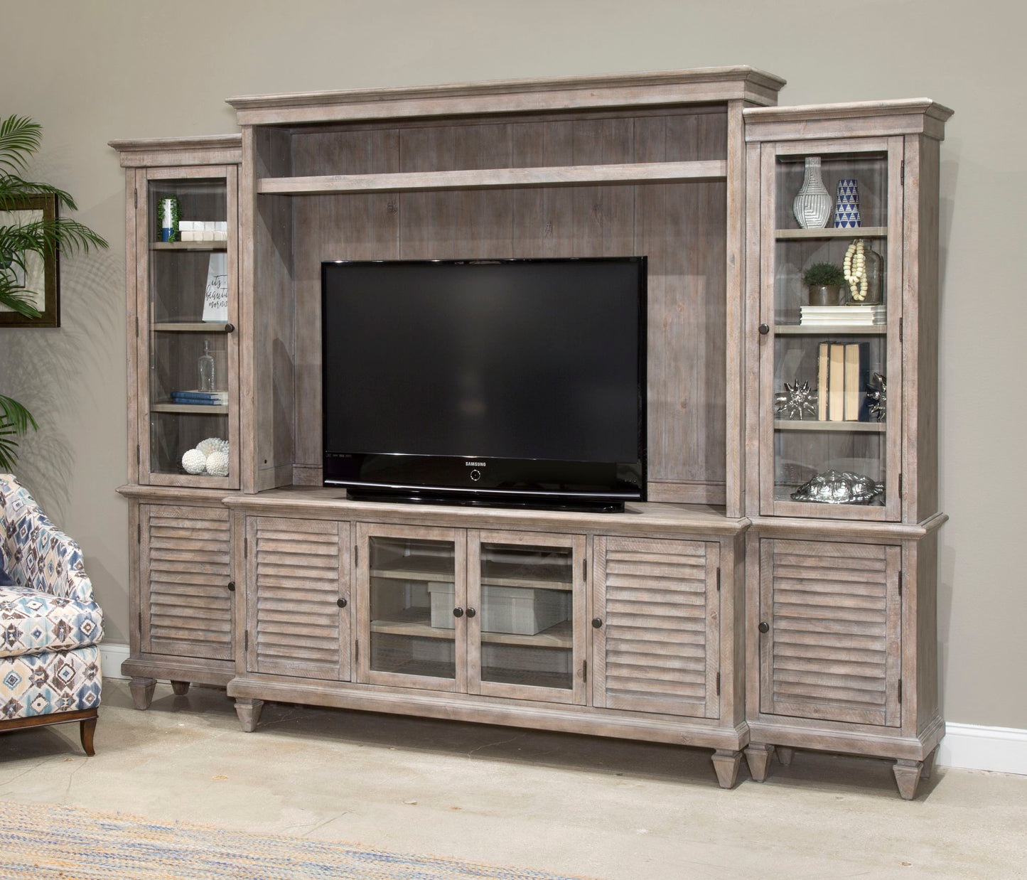 Calistoga - Rustic Hutch - Dovetail Gray