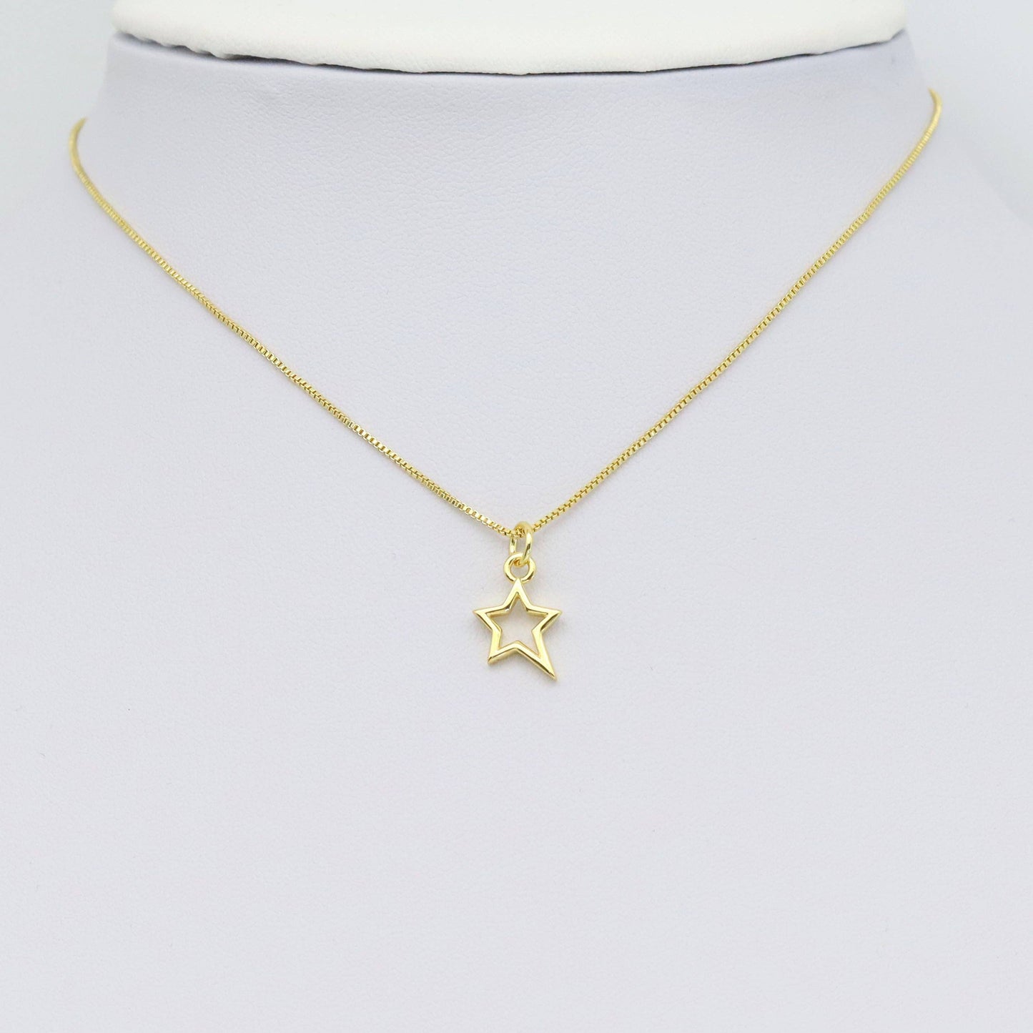 Cute unbalanced frame starCharm, Sku#LK921