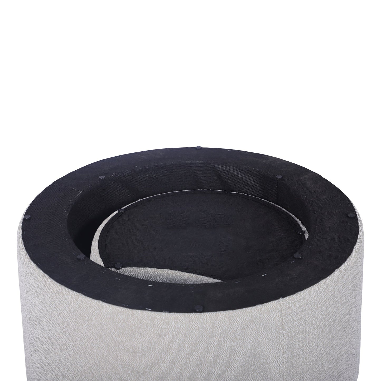 Upholstered Nesting Coffee Tables (Set of 2)