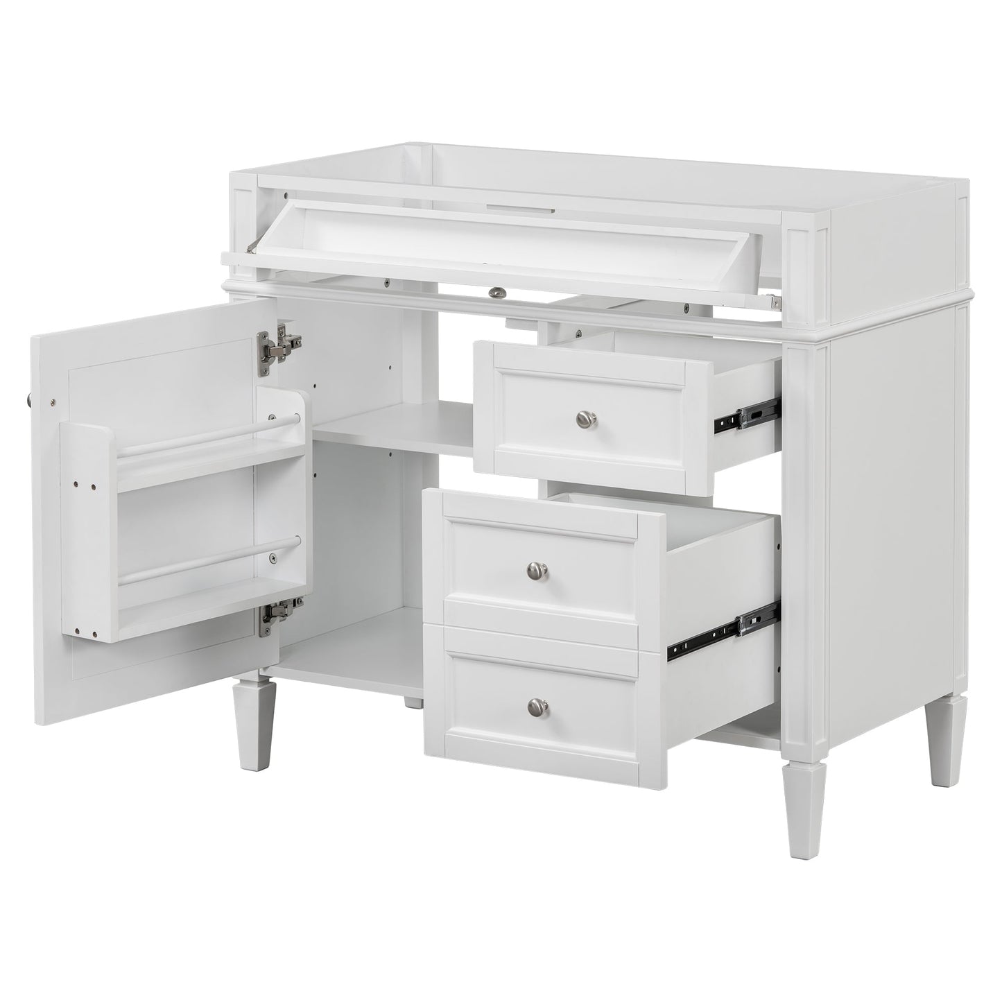 36'' Modern Bathroom Vanity without Top Sink