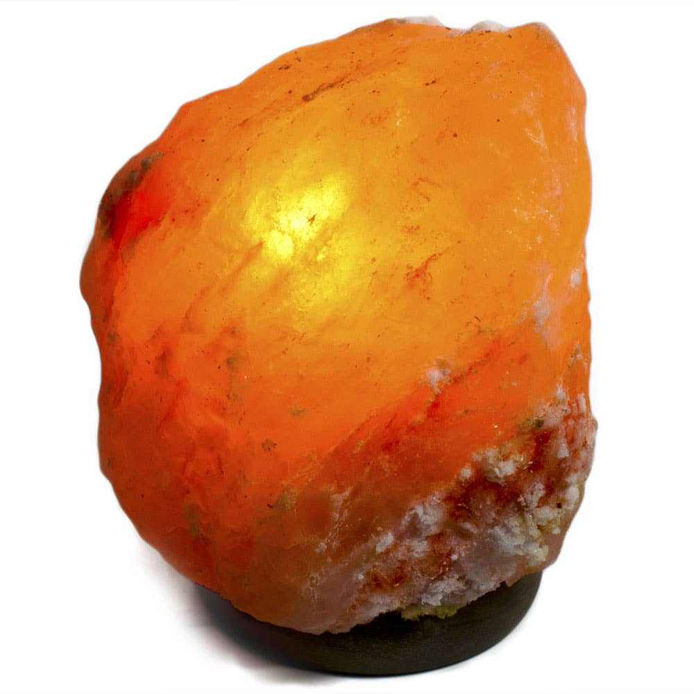 2-3Kg Salt Lamp - 4-6 lbs avg. - Cord, Bulb, Dimmer
