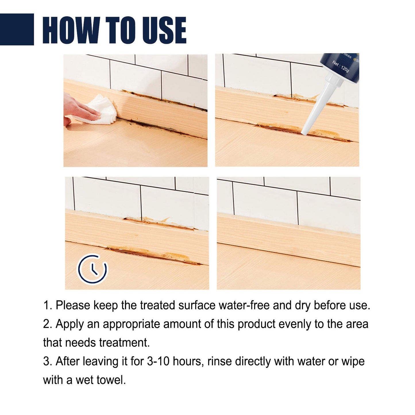 Mildew Remover Gel Multi-functional Mildew Remover Wall Tile Gap Bathroom Ceiling Cleaner