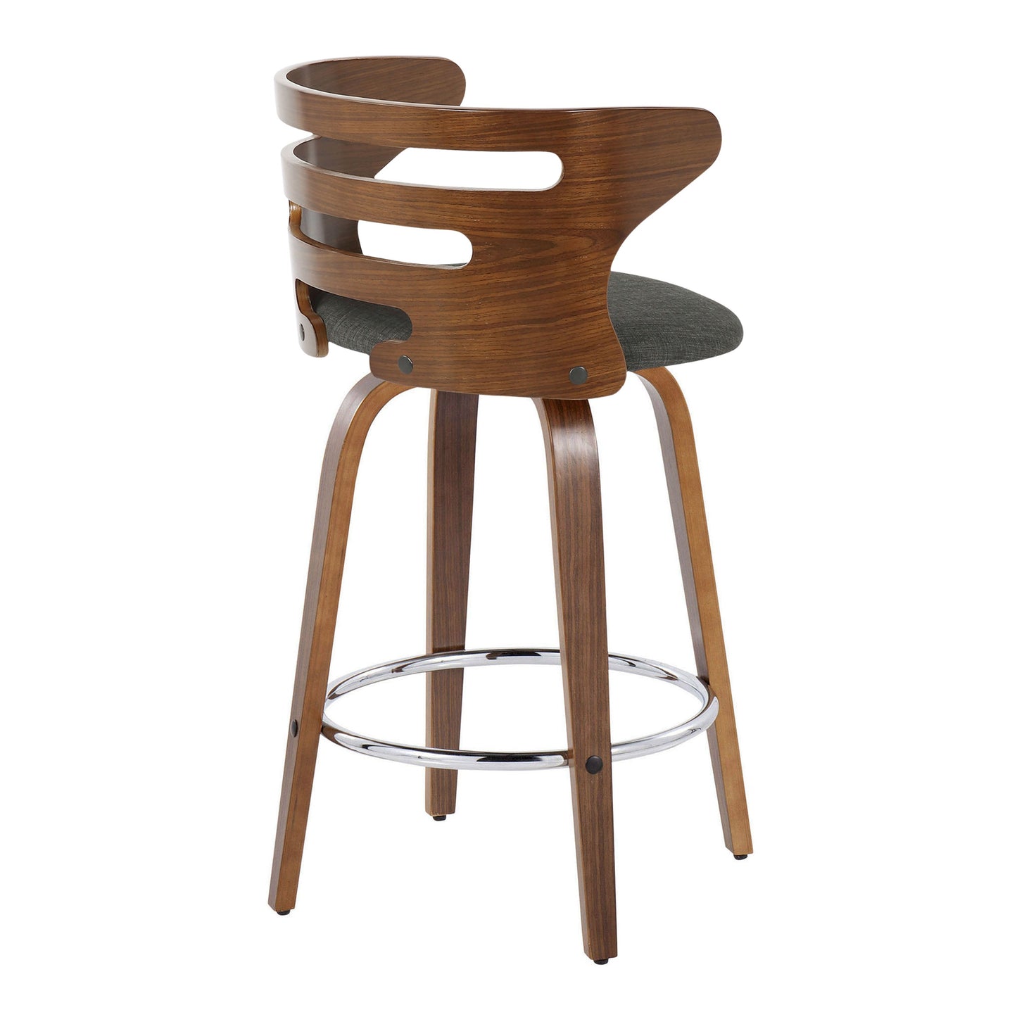 Fixed-Height Counter Stool with Swivel