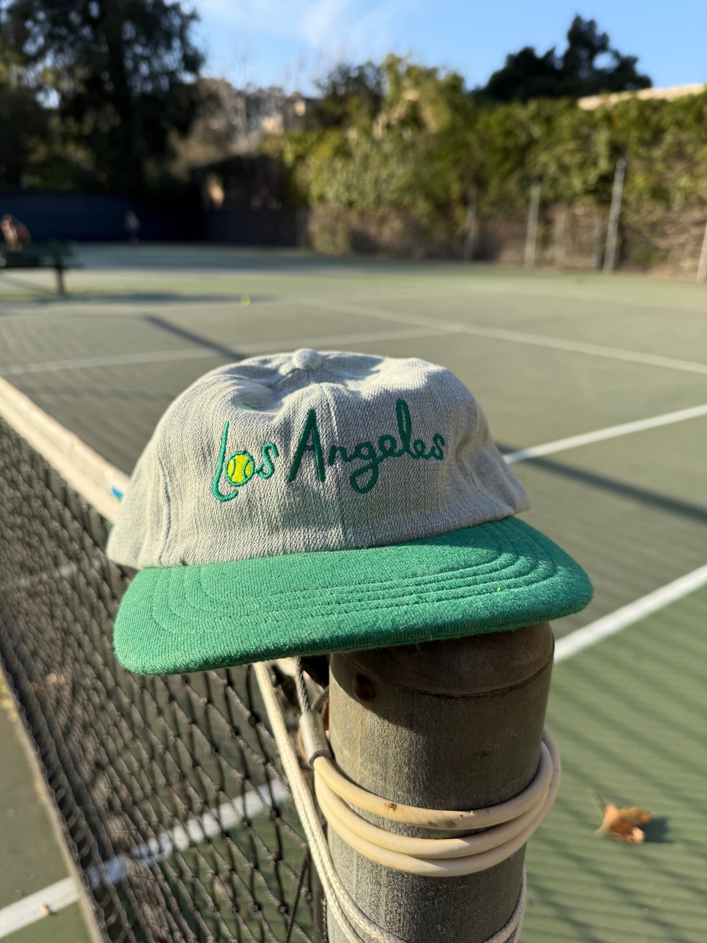 Los Angeles Tennis Embroidered Denim Hat
