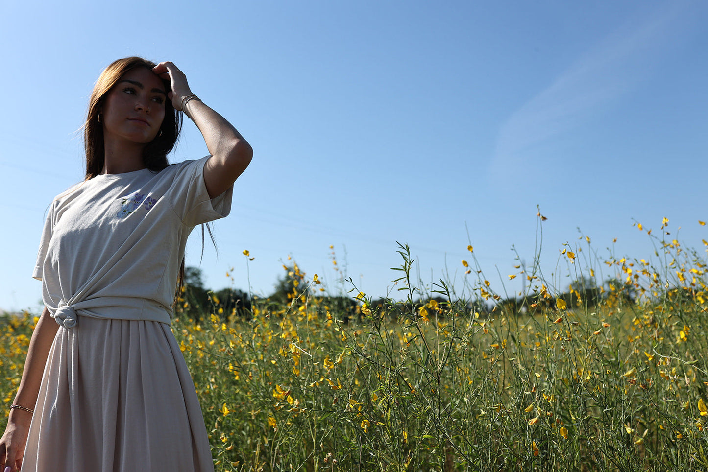 T Shirt | Forget Me Not Natural
