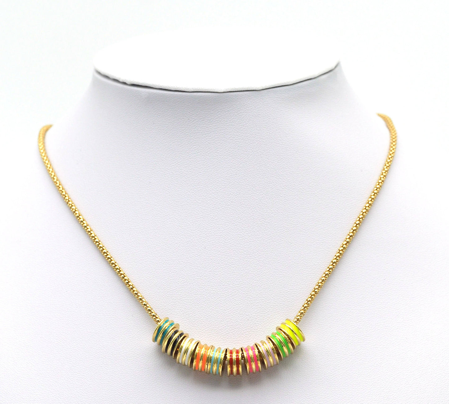 Large Hole Enamel Spacer Beads, Sku#LK653