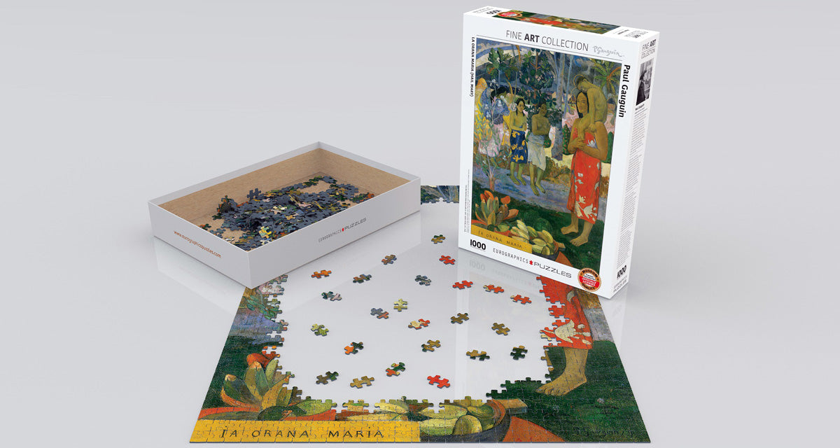 Puzzle: Fine Art Masterpieces - La Orana Maria (Hail Mary) by Paul Gauguin