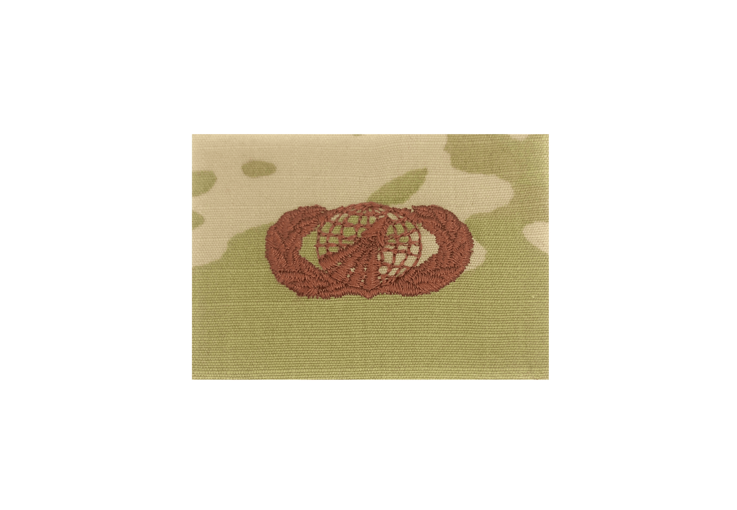 US Air Force Acquisition Basic OCP Spice Brown Sew-on Badge