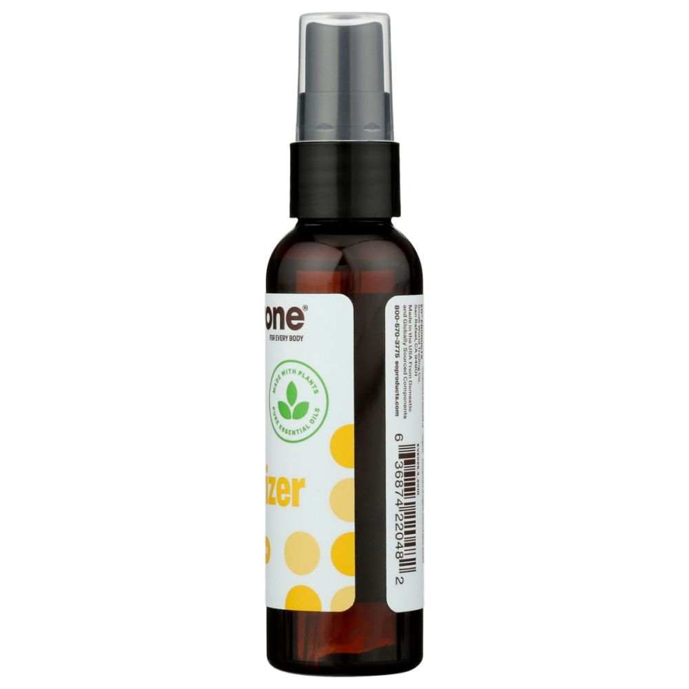 EVERYONE: Coconut Lemon Hand Sanitizer Spray, 2 oz