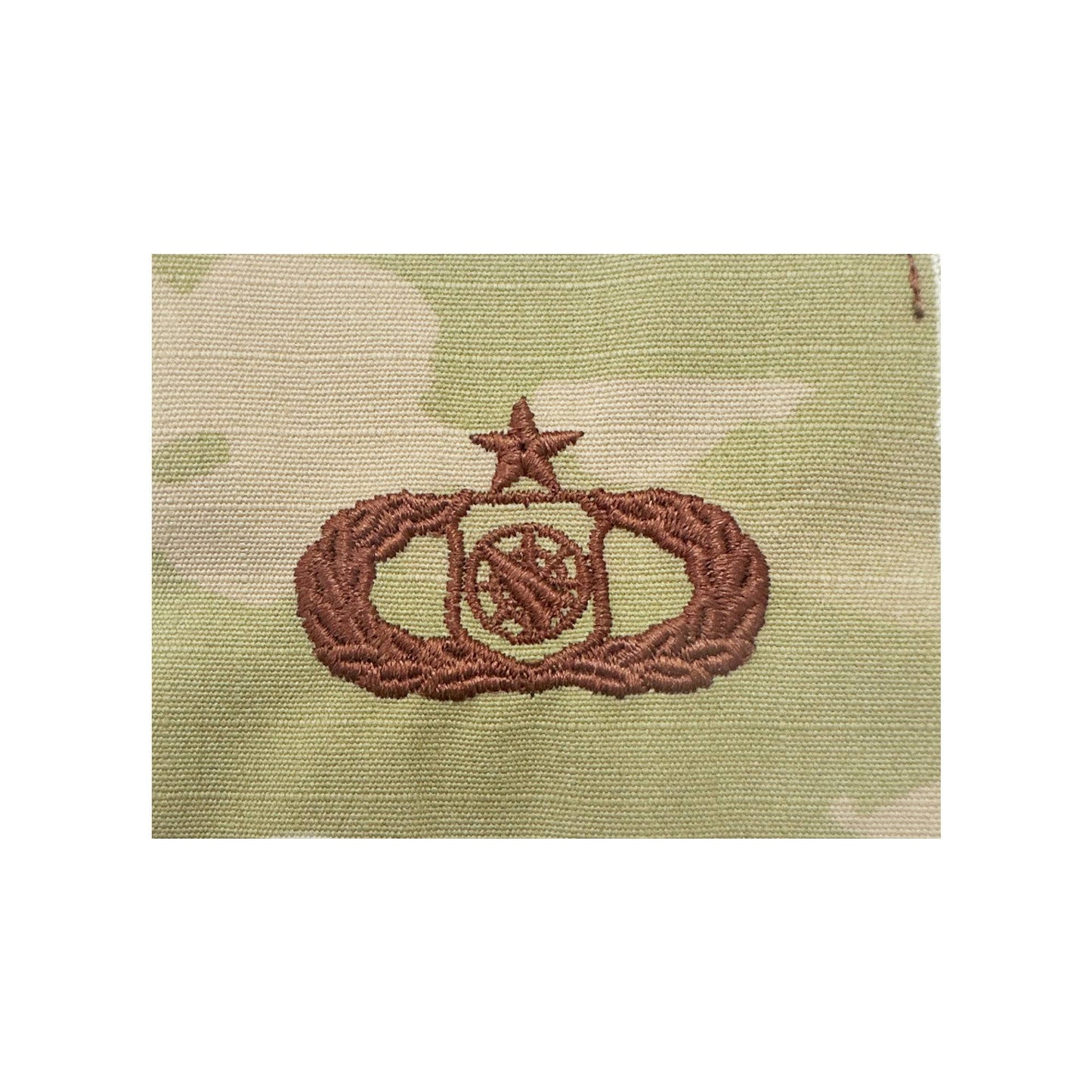 U.S. Air Force Weapons Controller Senior OCP Spice Brown Badge