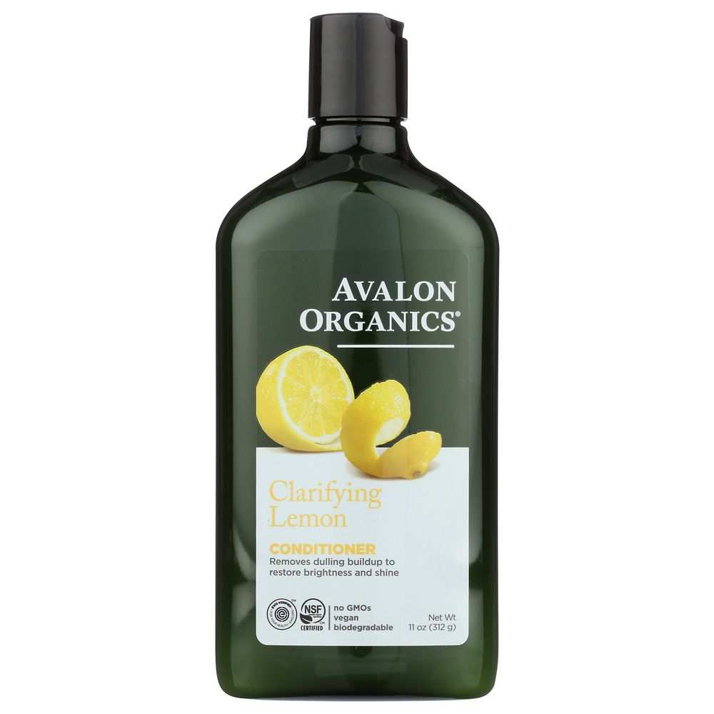 AVALON ORGANICS Conditioner -Clarifying Lemon, 11oz | Nourishing|Vegan